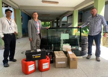 Nurr recibe donaciones de la Gobernación de Miranda para reactivar parque automotor