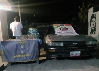 En Carvajal detienen a dos personas con más de 1 kg de marihuana