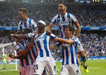 1-1. Sadiq ya brilla ante un Atlético que pudo resolver en el descuento