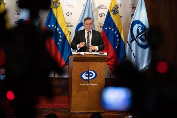 El fiscal general de Venezuela, Tarek William Saab, en una fotografía de archivo. EFE/Rayner Peña R.