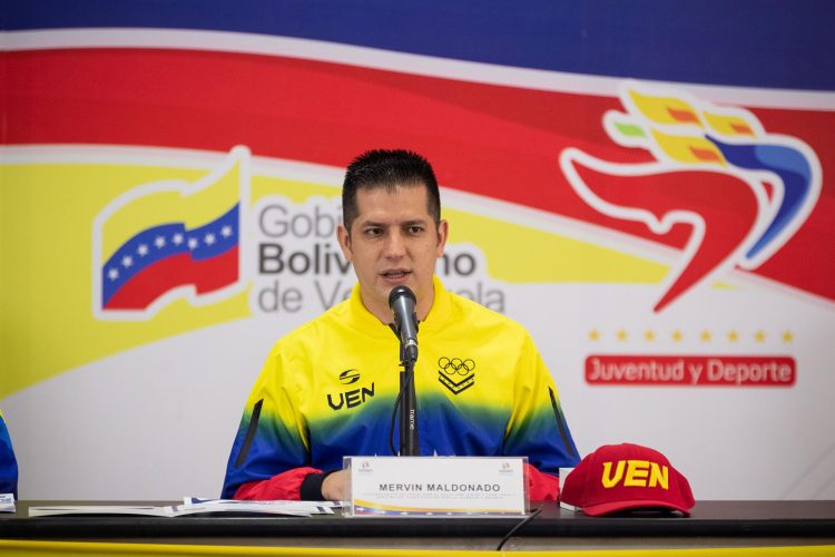 El ministro de Deporte de Venezuela, Mervin Maldonado, en una fotografía de archivo. EFE/Rayner Peña R.