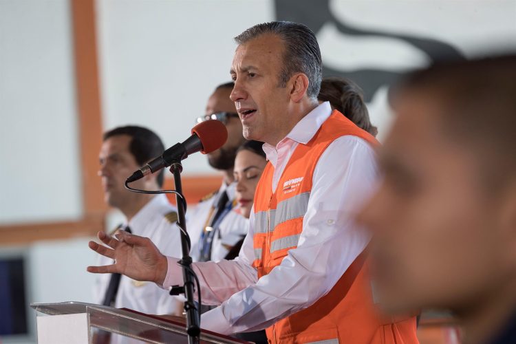 El ministro de Petróleo de Venezuela, Tareck El Aissami, en una fotografía de archivo. EFE/Rayner Peña R.