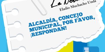 LA NOTA FRÍA |  ALCALDÍA, CONCEJO MUNICIPAL, POR FAVOR, ¡RESPONDAN!