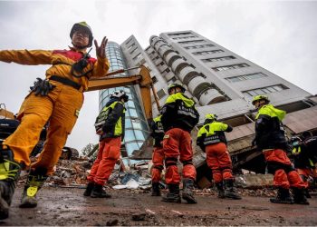 Las impactantes imágenes que dejó el terremoto de 6.8 que sacudió Taiwán