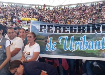 Desde diferentes municipios del Táchira llegaron los feligreses a celebrar los 100 años de la Diócesis de San Cristóbal