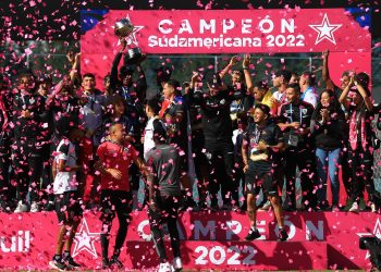 Independiente del Valle celebra con sus hinchas su segunda Copa Sudamericana