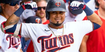 Luis Arráez es líder bate de la Liga Americana