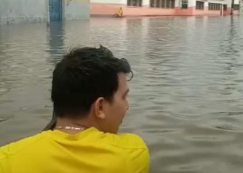 Puerto Cabello bajo el agua por intensas lluvias