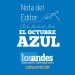 NOTA DEL EDITOR | EL OCTUBRE AZUL