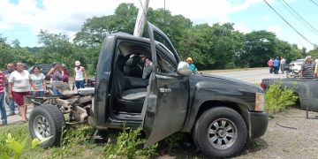 Dos lesionados en accidente de tránsito en el Eje Vial