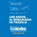 Nota del editor | Los Andes, el semanario de Trujillo