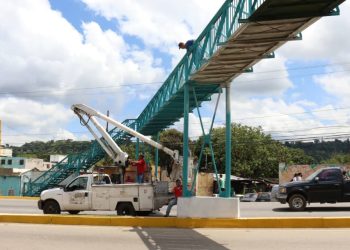 Alcaldía de Valera avanza en labores de recuperación de pasarelas