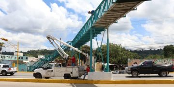 Alcaldía de Valera avanza en labores de recuperación de pasarelas