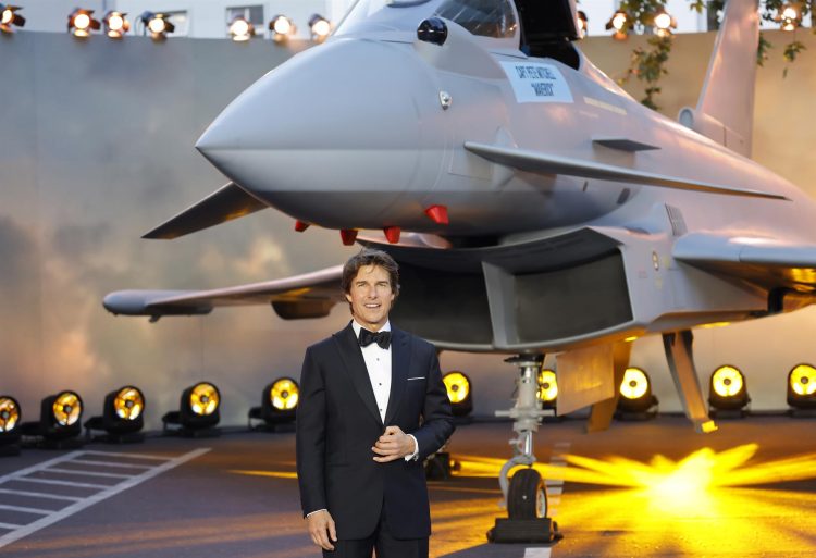 El actor estadounidense Tom Cruise asiste a la presentación de la película "Top Gun: Maverick" en Londres el pasado 19 de mayo. EFE/EPA/TOLGA AKMEN