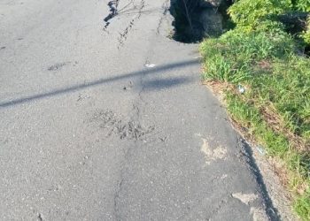 Falla de borde alerta a conductores en la Panamericana