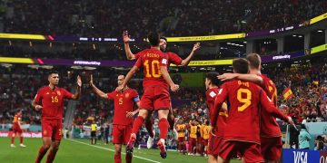 7-0. España deslumbra en el mejor de sus estrenos