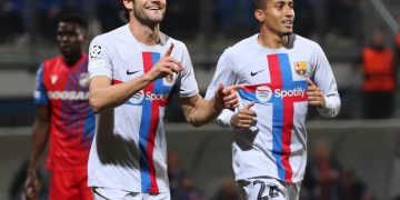 2-4. El Barça se despide con otra victoria ante la cenicienta del grupo