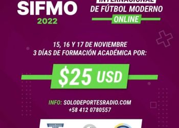 I Seminario Internacional de Fútbol Moderno ON Line inicia el miércoles #15 Nov
