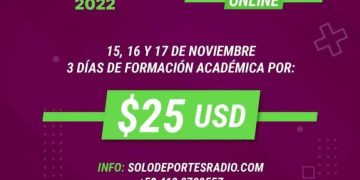I Seminario Internacional de Fútbol Moderno ON Line inicia el miércoles #15 Nov