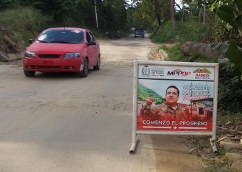 En sector la Yaguara Betijoque al eje panamericano continúa restringido el paso vehicular