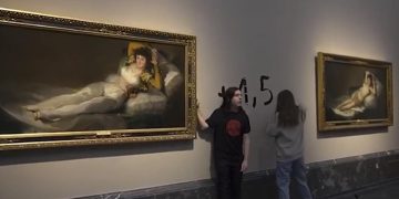Los museos tildan de «vandalismo» actos reivindicativos contra obras de arte