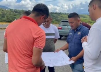 Protección Civil Táchira desplegado en San Joaquín de Navay