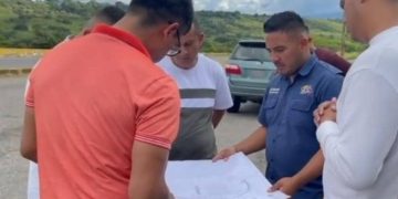 Protección Civil Táchira desplegado en San Joaquín de Navay