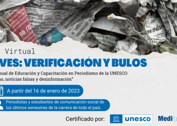 Medianálisis lanza curso «Claves: Verificación y Bulos»,  en alianza con la UNESCO