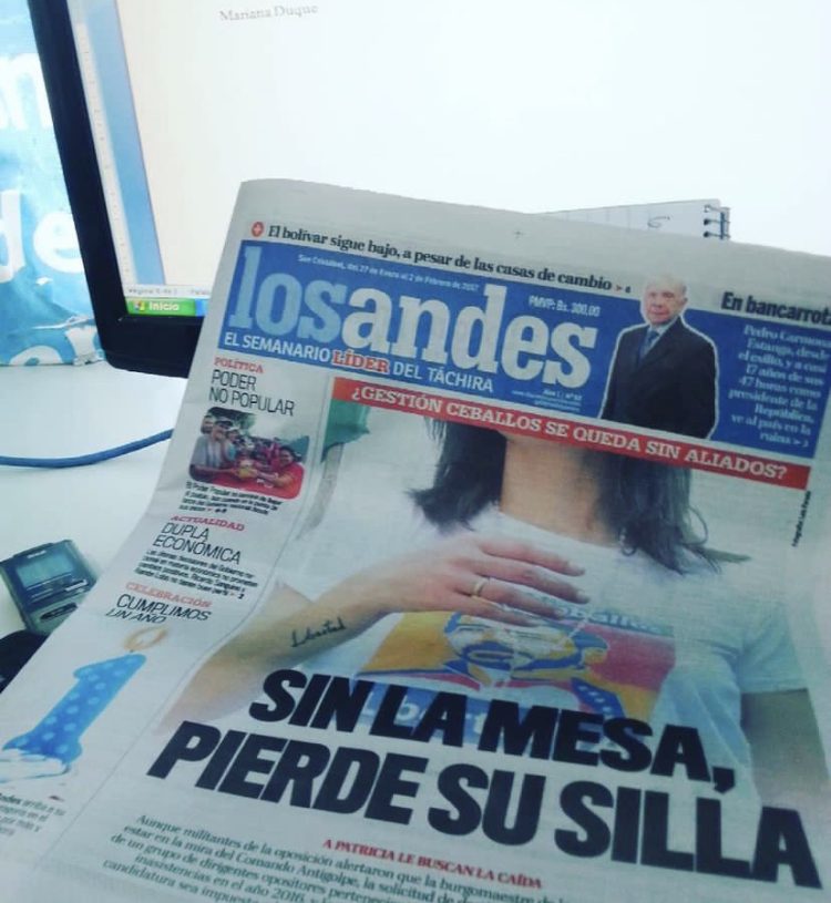 En papel, en la web o en redes sociales, Diario de Los Andes se mantiene haciendo un periodismo innovador, contralor y vitrina de las comunidades, así como de los menos escuchados. Foto: Mariana Duque