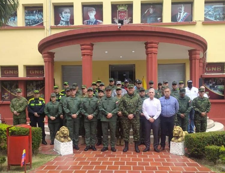 Esta agenda da total apertura a los acuerdos militares y policiales entre la República Bolivariana de Venezuela y la República de Colombia