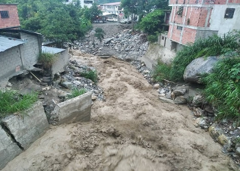 Más de 1.360 viviendas están afectadas en Mérida por las fuertes lluvias