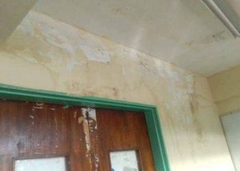 Escuela Bolivariana Ciudad de Valera afectada por las lluvias del fin de semana