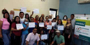 UNISAJ culmina primer ciclo de formación en incidencia ciudadana