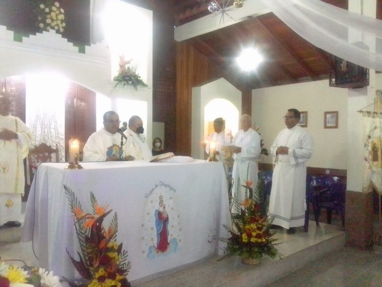 Padre Gregorio Escalona ofició la Misa