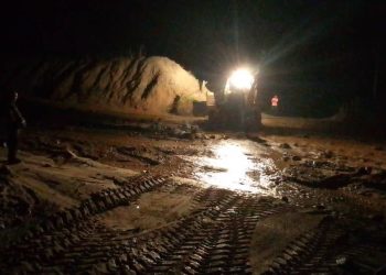 En Tovar buscan a conductora del vehículo arrastrado por el agua en sector La Virgen
