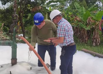 Autoridades merideñas trabajan en la recuperación de los pozos acuíferos en Alberto Adriani