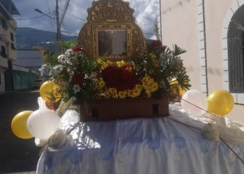 Reliquia de la Virgen de Chiquinquirá recorre comunidades de Boconó