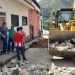 Continúan trabajos de bacheo en la Calle Andrés Bello en Boconó
