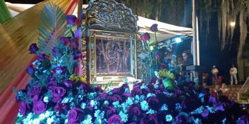 Celebración por el día de la virgen de Chiquinquirá engalanó plaza Bolívar de Boconó