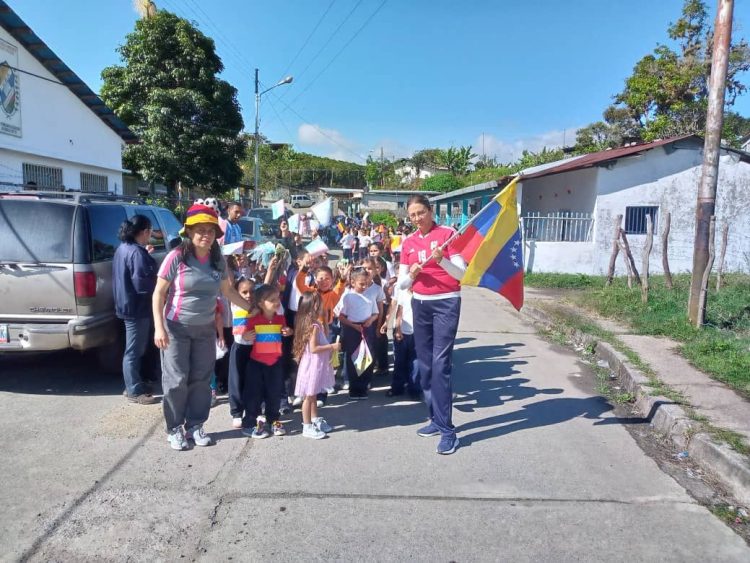 Así celebran el “Mundialito para todos” en la E.B. Dr. Carlos Barazarte de Boconó