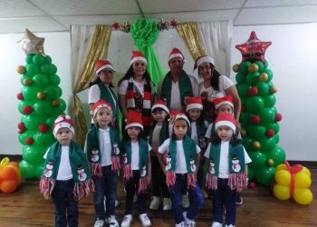Preescolar Las Esperanzas en Boconó realizó inició actividades navideñas y deportivas por el mundial