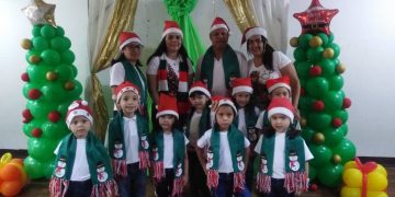Preescolar Las Esperanzas en Boconó realizó inició actividades navideñas y deportivas por el mundial