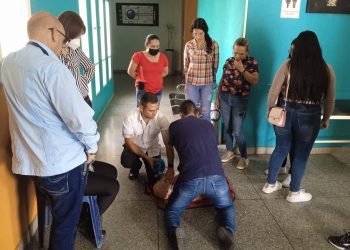 Con éxito se realizó taller de reanimación cardiopulmonar organizado en el Centro Médico Boconó