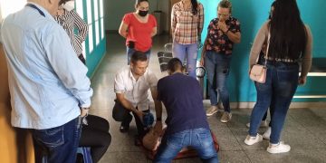 Con éxito se realizó taller de reanimación cardiopulmonar organizado en el Centro Médico Boconó
