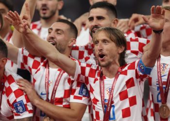 Croacia recibe el bronce en el estadio Internacional Jalifa