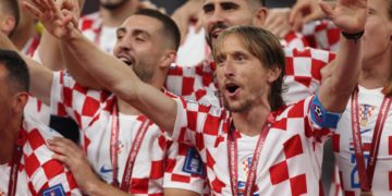 Croacia recibe el bronce en el estadio Internacional Jalifa