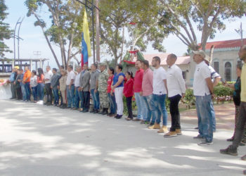 Benito Villarreal en la plaza de Betijoque: “Hay un pueblo que ha retomado el nombre de Bolívar”