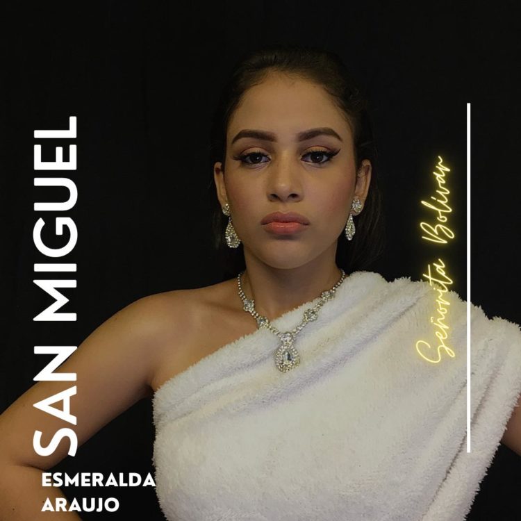 Ocho bellas damas se disputan el cetro Señorita Bolívar de las festividades de San Benito de Palermo