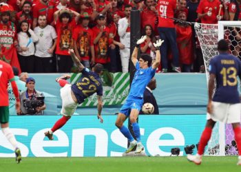 2-0. Francia derrumba el fortín marroquí camino de la final contra Argentina