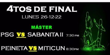 Inician los cuartos de final del Futsala Navideño en Boconó